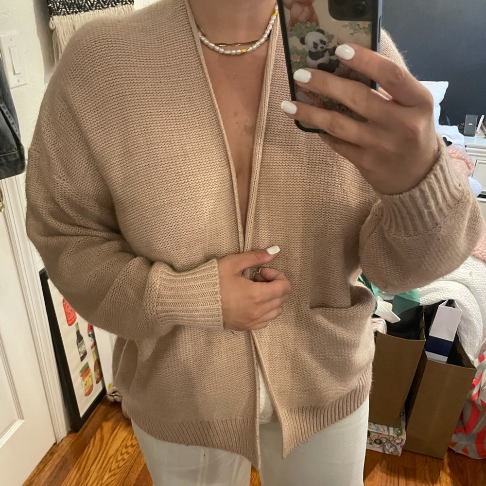 Urban Oufitters Pale Pink Cardigan